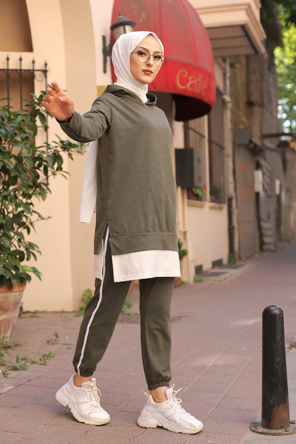 TUNIK PANTOLON Haki - 8330