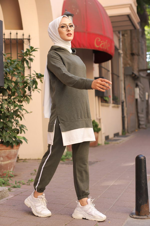 TUNIK PANTOLON Haki - 8330