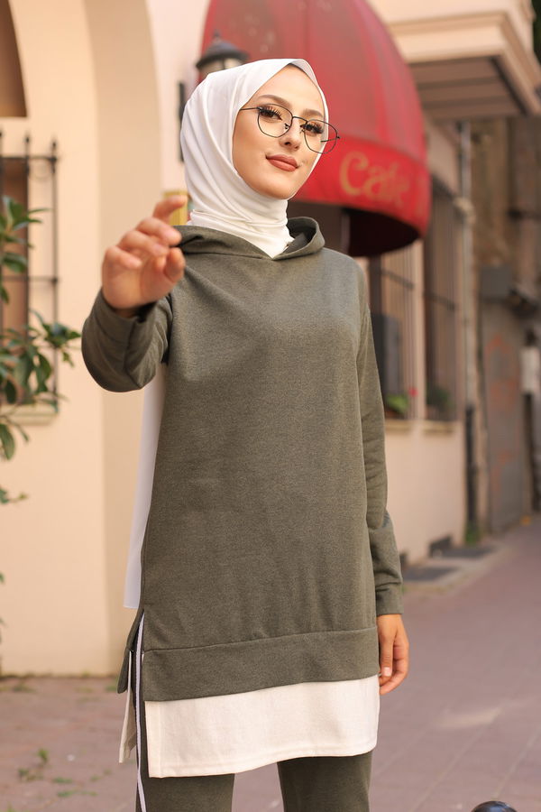 TUNIK PANTOLON Haki - 8330