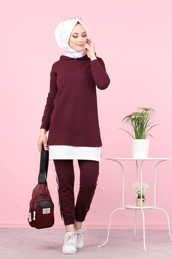 TUNIK PANTOLON Mor - 8330
