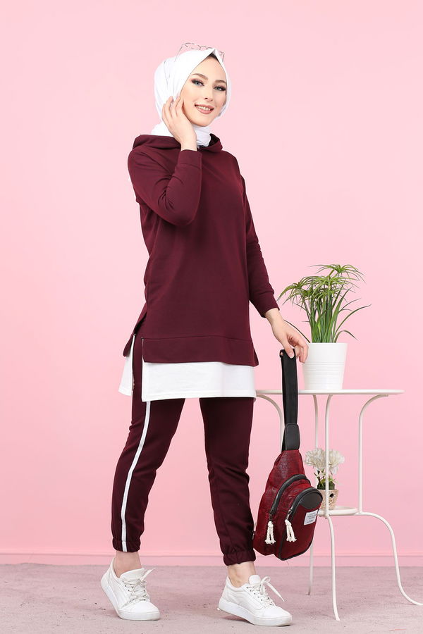 TUNIK PANTOLON Mor - 8330