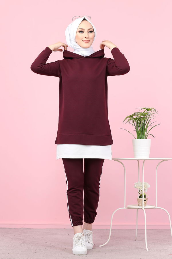 TUNIK PANTOLON Mor - 8330