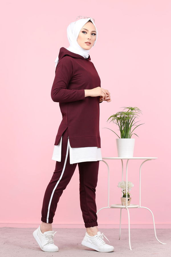 TUNIK PANTOLON Mor - 8330
