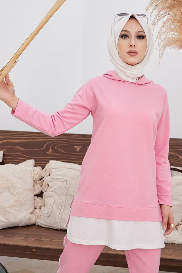 TUNIK PANTOLON Pembe - 8330 PEMBE