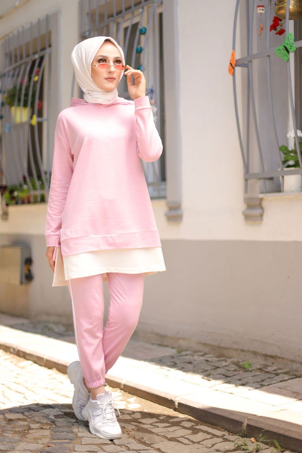 TUNIK PANTOLON Pembe - 8330 PEMBE