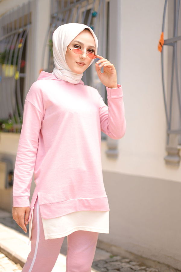 TUNIK PANTOLON Pembe - 8330 PEMBE