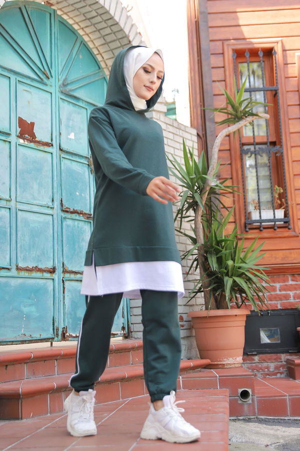TUNIK PANTOLON Yeşil - 8330 YEŞİL