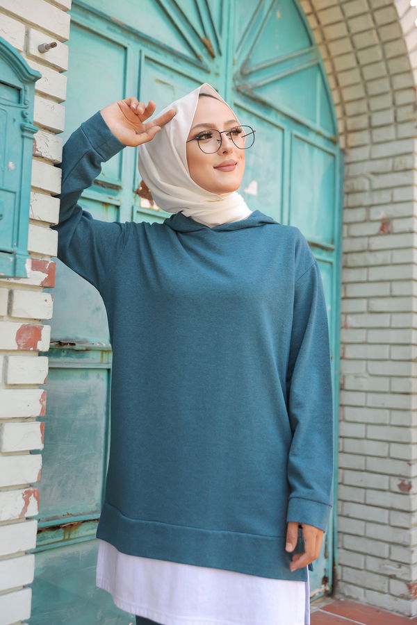 TUNIK PANTOLON Petrol - 8330