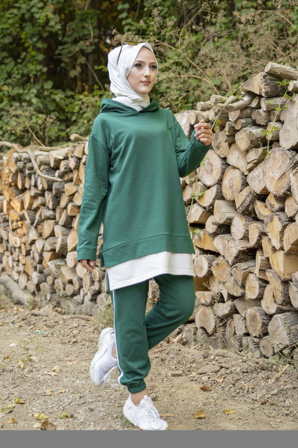 TUNIK PANTOLON Yeşil - 8330 YEŞİL