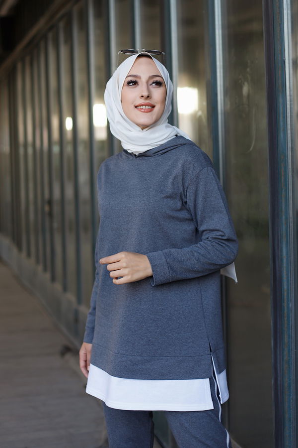 TUNIK PANTOLON Gri - 8330