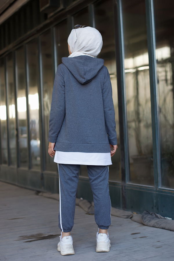 TUNIK PANTOLON Gri - 8330