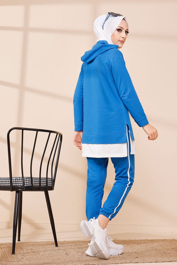 TUNIK PANTOLON Mavi - 8330 MAVİ