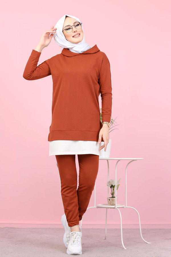 TUNIK PANTOLON Kiremit - 8330