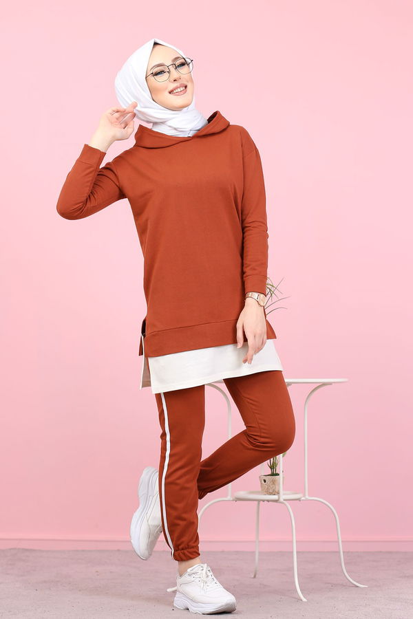 TUNIK PANTOLON Kiremit - 8330