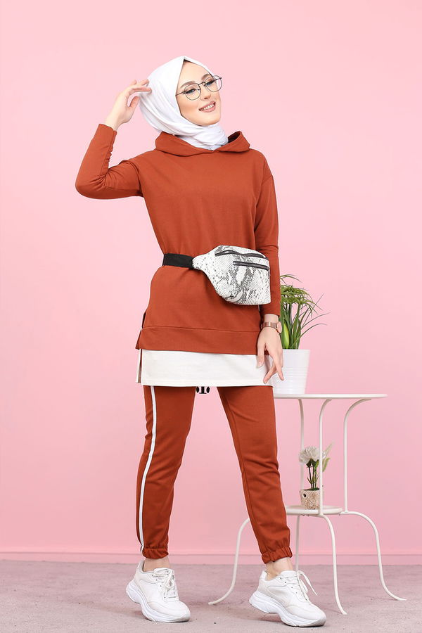 TUNIK PANTOLON Kiremit - 8330