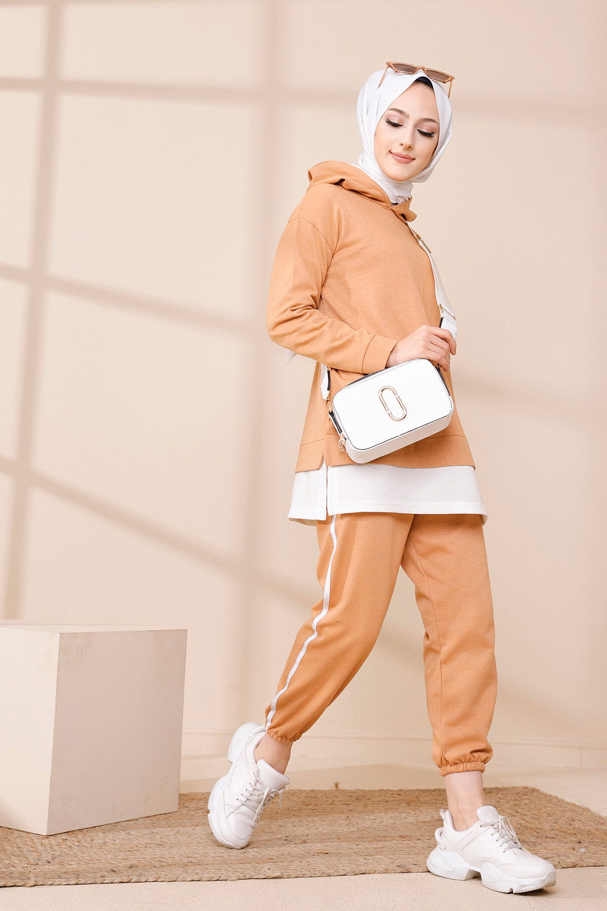 TUNIK PANTOLON Taba - 8330