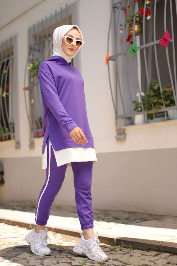 TUNIK PANTOLON Mor - 8330 MOR