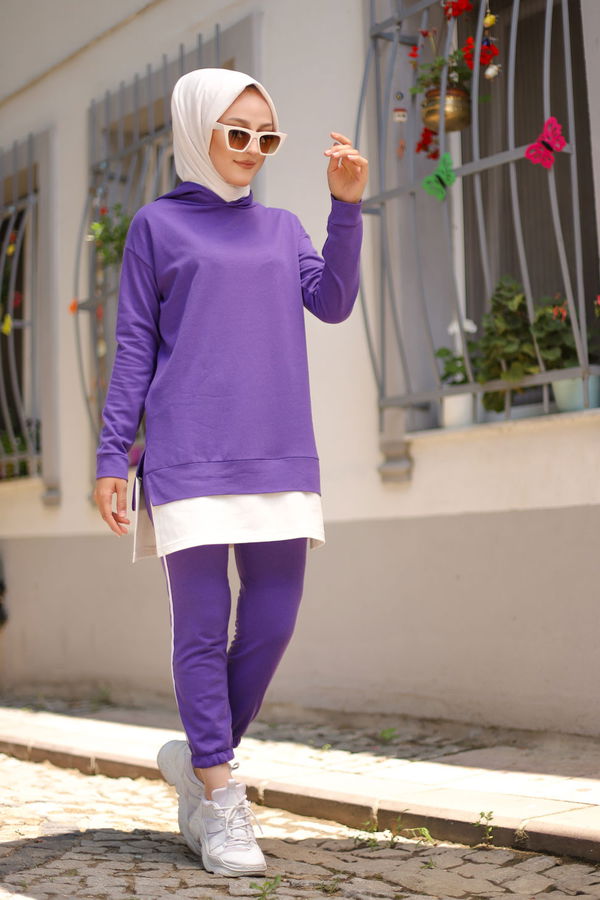 TUNIK PANTOLON Mor - 8330 MOR