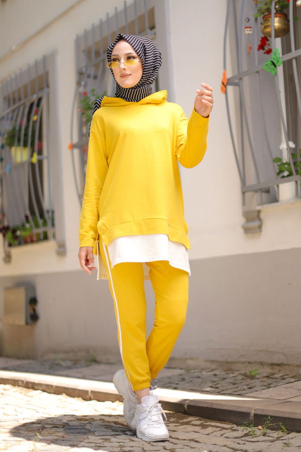 TUNIK PANTOLON Sarı - 8330
