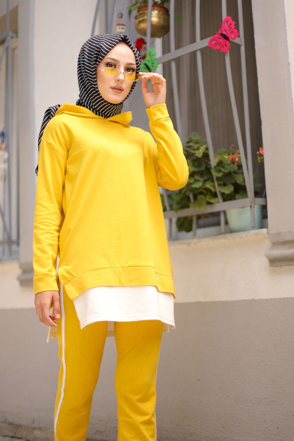 TUNIK PANTOLON Sarı - 8330