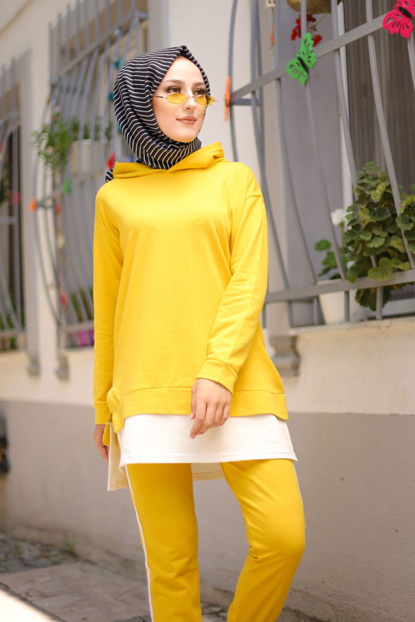 TUNIK PANTOLON Sarı - 8330