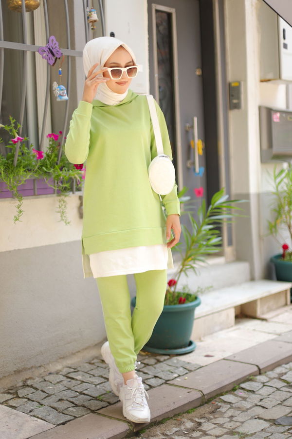 TUNIK PANTOLON Yeşil - 8330