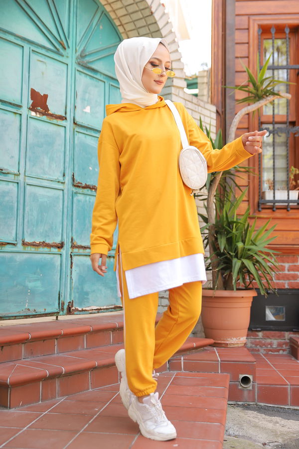 TUNIK PANTOLON Sarı - 8330 Sarı