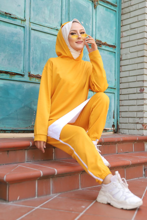 TUNIK PANTOLON Sarı - 8330 Sarı
