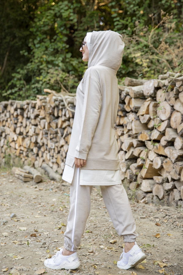 TUNIK PANTOLON Bej - 8330
