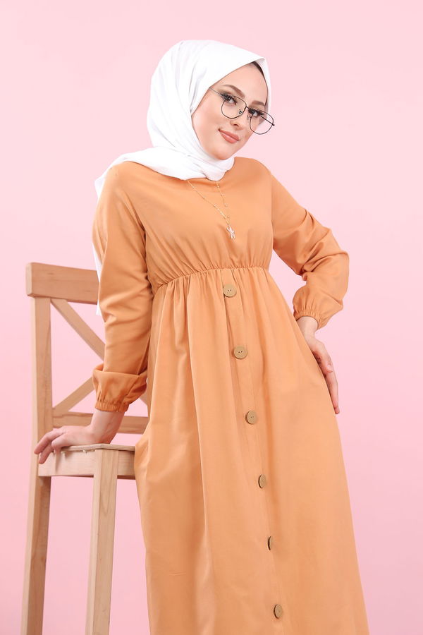 Elbise Sarı - 8369 Sarı