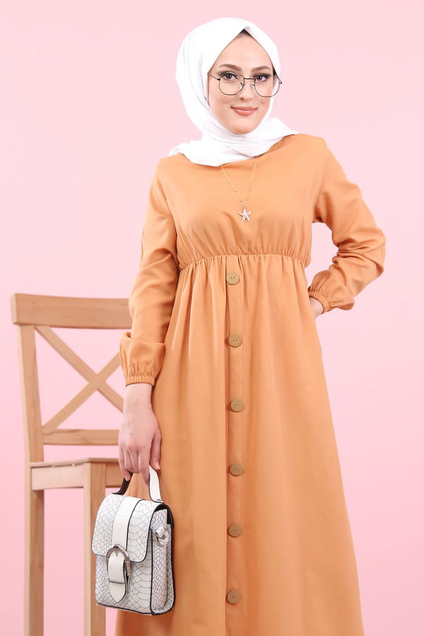 Elbise Sarı - 8369 Sarı