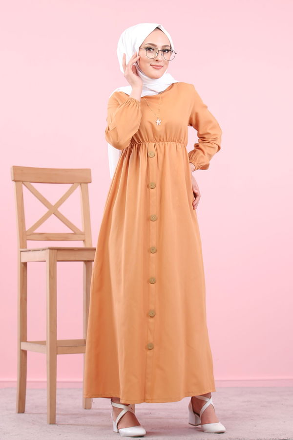 Elbise Sarı - 8369 Sarı