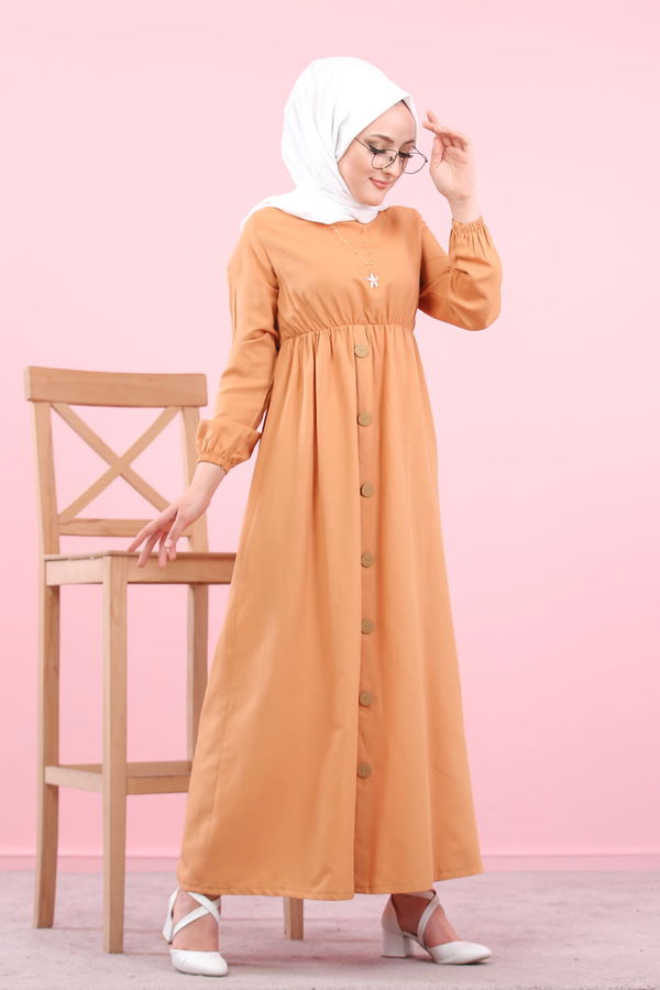 Elbise Sarı - 8369 Sarı