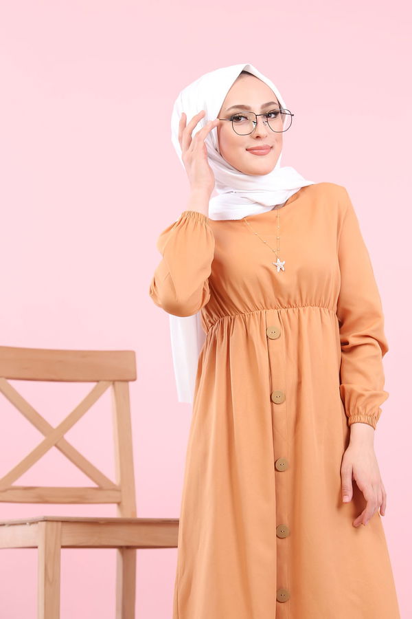 Elbise Sarı - 8369 Sarı