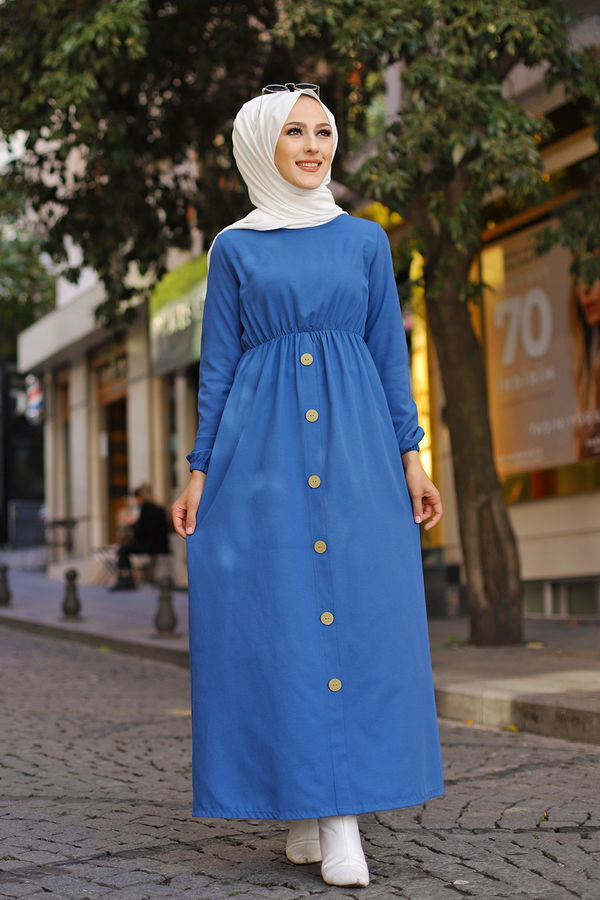 Elbise Mavi - 8369 MAVİ