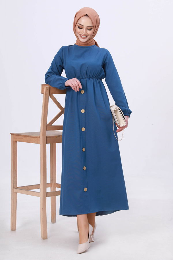 Elbise Mavi - 8369