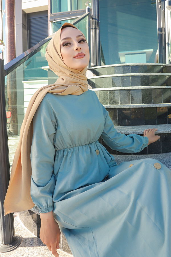 Elbise Yeşil - 8369 YEŞİL