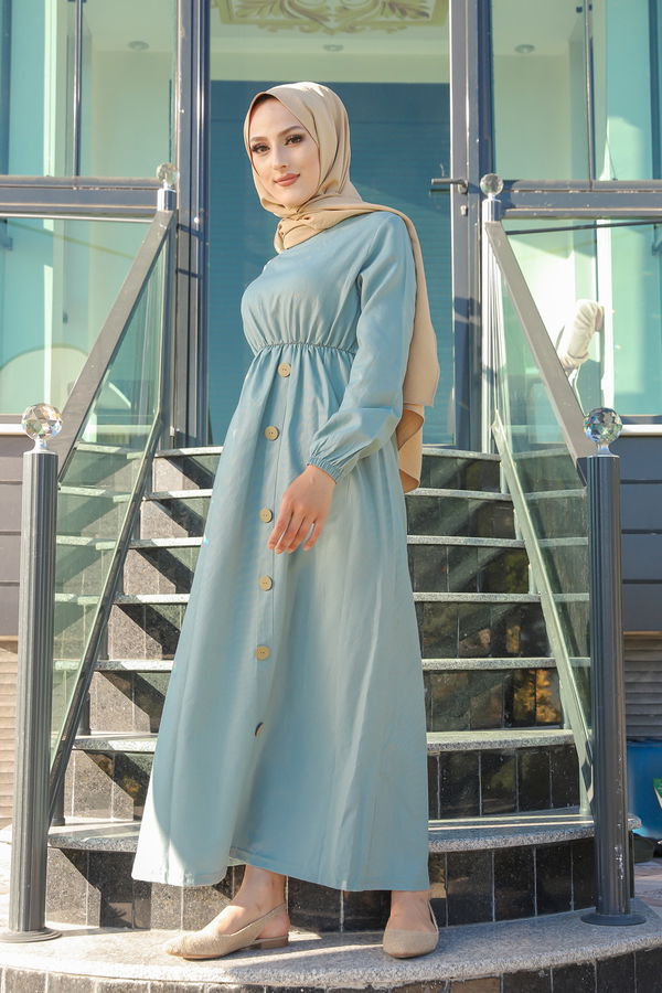 Elbise Yeşil - 8369 YEŞİL