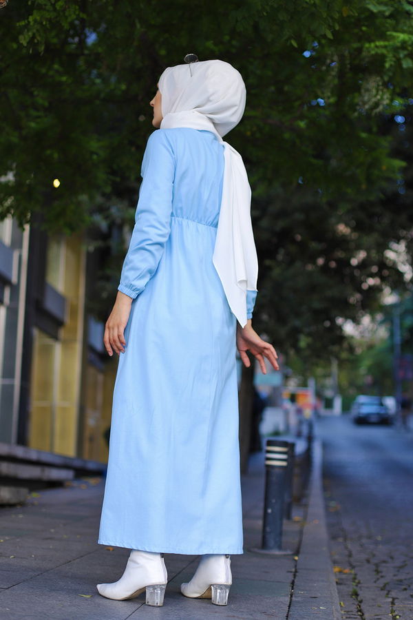 Elbise Mavi - 8369