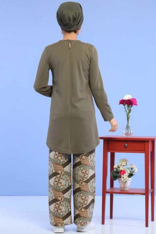 Tunik Pantolon Haki - 02 6867 Haki - 6867