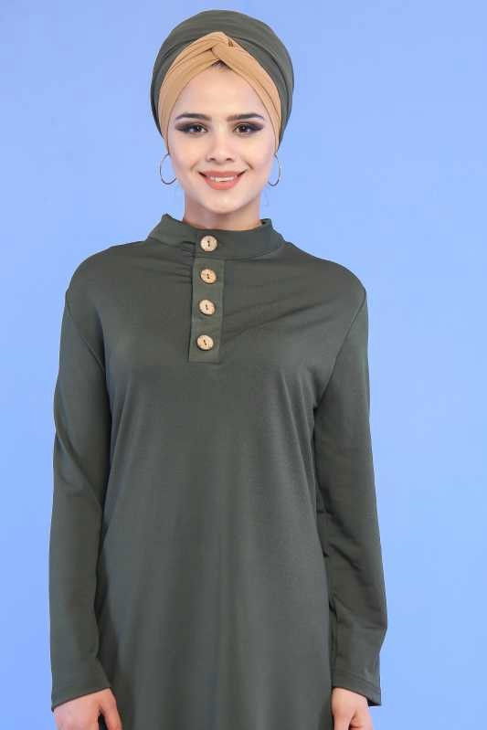 Tunik Pantolon Kombin Haki - 02 6888 Haki - 6888 HAKİ
