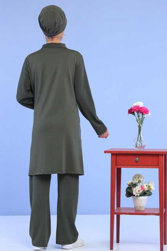 Tunik Pantolon Kombin Haki - 02 6888 Haki - 6888 HAKİ