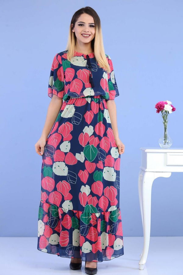 Elbise Haki Lacivert - 1070 LACİVERT