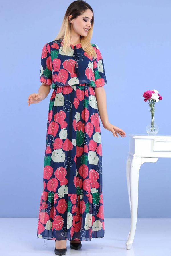 Elbise Haki Lacivert - 1070 LACİVERT