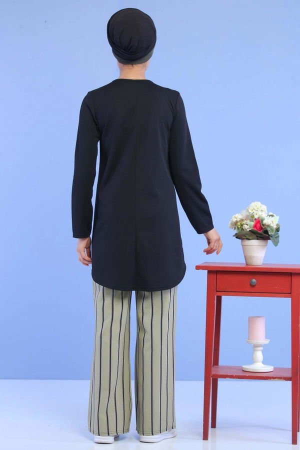 Tunik Pantolon Siyah Mint - 02 6931 Siyah - 6931 SİYAH