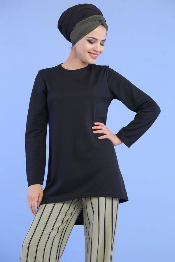 Tunik Pantolon Siyah Mint - 02 6931 Siyah - 6931 SİYAH