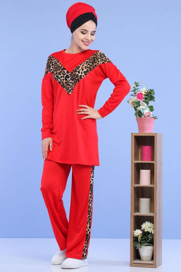 TUNIK PANTOLON Kırmızı - 6997 Kırmızı
