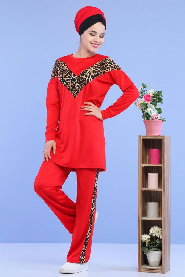 TUNIK PANTOLON Kırmızı - 6997 Kırmızı
