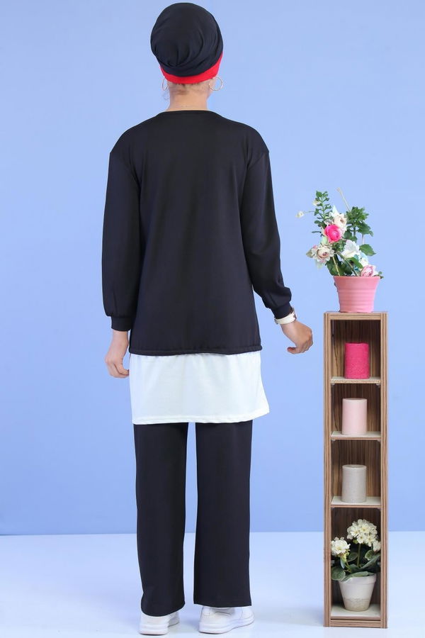 Tunik Pantolon Siyah - 02 7015 Siyah - 7015