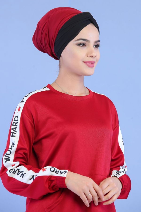 Tunik Pantolon Bordo - 02 7049 Bordo - 7049